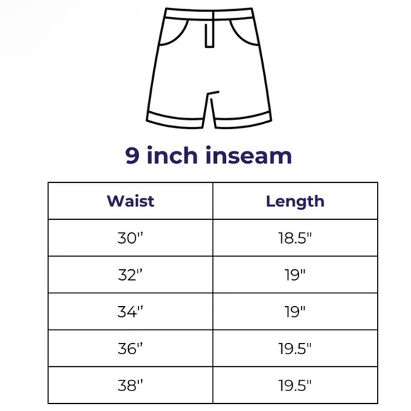 Waddaplaya Gray 9” Golf Shorts 30 New w/o tags - Picture 5 of 11